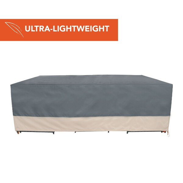 Modern Leisure Renaissance General Purpose Patio Furniture Cover, 14 in. L x 7 in. W x 35 in. H, Gray 3038 - main
